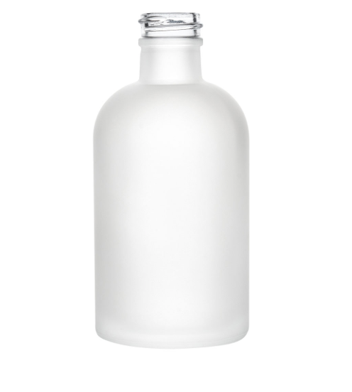 FROSTED GLASS BOTTLE