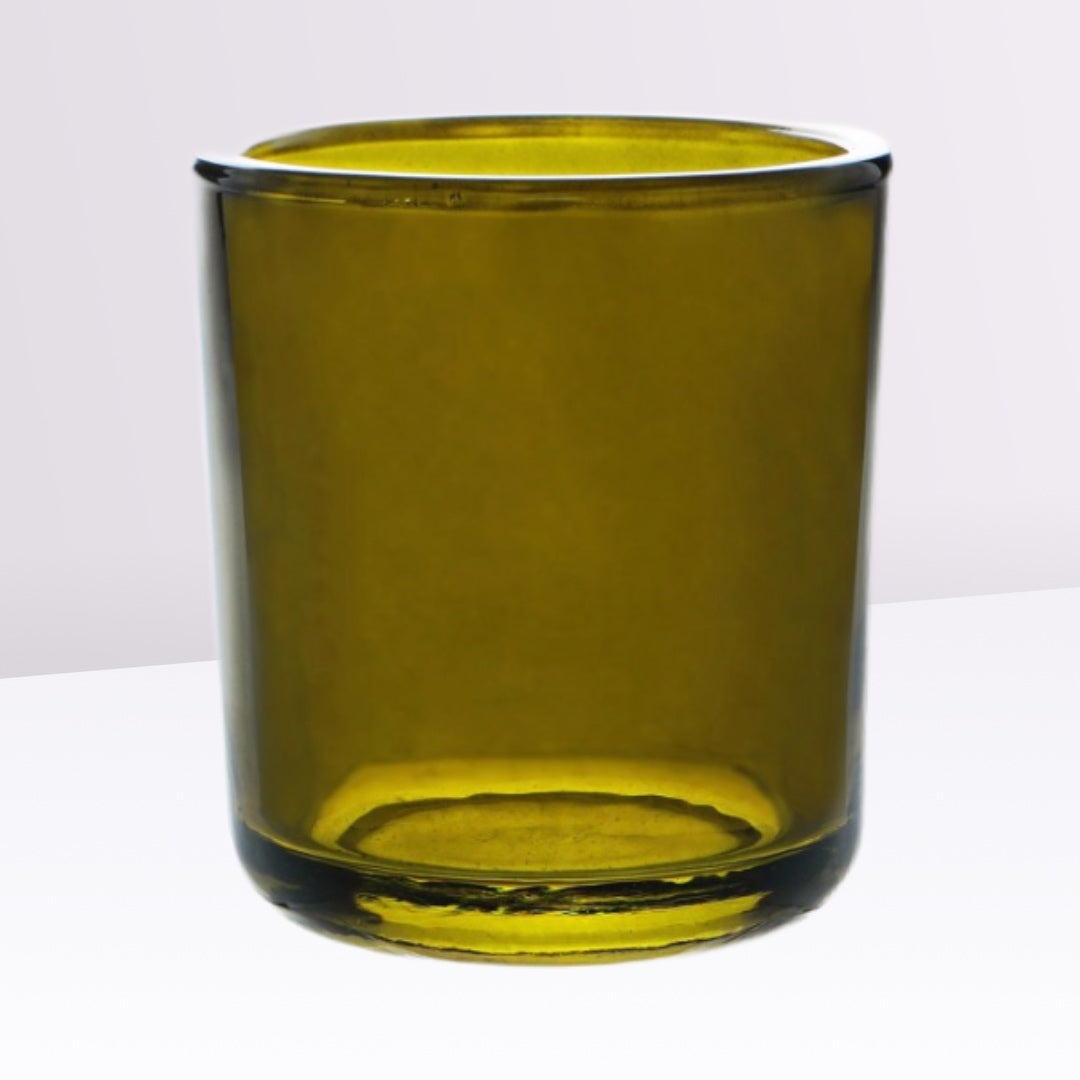 Heavy Glass Candle Jar