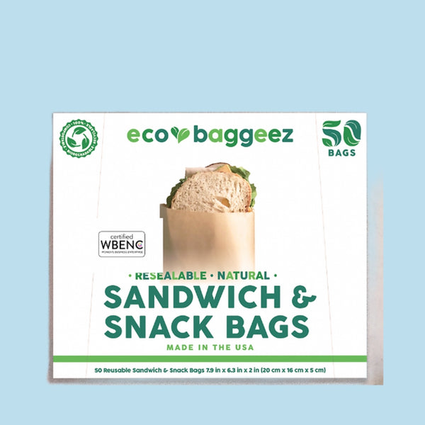 Eco-Baggeez Sandwich-Snack Bags